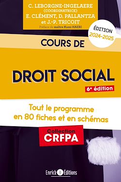 Télécharger le livre :  Cours de droit social 2024-2025