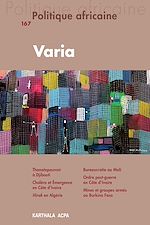 Télécharger le livre :  Politique africaine N-167. Varia
