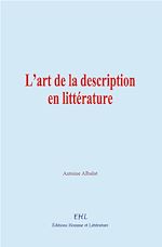 Download this eBook L'art de la description en littérature