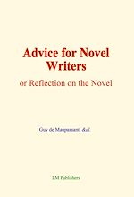 Télécharger le livre :  Advice for Novel Writers