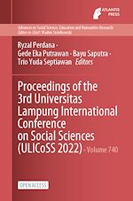 Download this eBook Proceedings of the 3rd Universitas Lampung International Conference on Social Sciences (ULICoSS 2022)