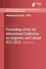 Download this eBook Proceedings of the 3rd International Conference on Linguistics and Cultural (ICLC 2022)