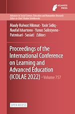 Download this eBook Proceedings of the International Conference on Learning and Advanced Education (ICOLAE 2022)