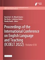 Download this eBook Proceedings of the International Conference on English Language and Teaching (ICOELT 2022)