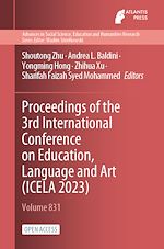 Download this eBook Proceedings of the 3rd International Conference on Education, Language and Art (ICELA 2023)