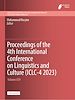 Télécharger le livre :  Proceedings of the 4th International Conference on Linguistics and Culture (ICLC-4 2023)