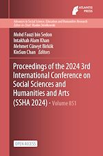 Download this eBook Proceedings of the 2024 3rd International Conference on Social Sciences and Humanities and Arts (SSHA 2024)
