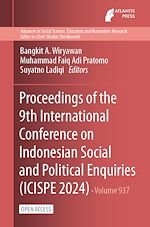 Télécharger le livre :  Proceedings of the 9th International Conference on Indonesian Social and Political Enquiries (ICISPE 2024)