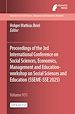 Télécharger le livre :  Proceedings of the 3rd International Conference on Social Sciences, Economics, Management and Education-workshop on Social Sciences and Education (SSEME-SSE 2025)