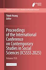 Télécharger le livre :  Proceedings of the International Conference on Contemporary Studies in Social Sciences (ICSSSS 2025)
