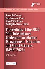 Télécharger le livre :  Proceedings of the 2025 10th International Conference on Modern Management, Education and Social Sciences (MMET 2025)