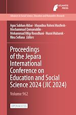 Télécharger le livre :  Proceedings of the Jepara International Conference on Education and Social Science 2024 (JIC 2024)