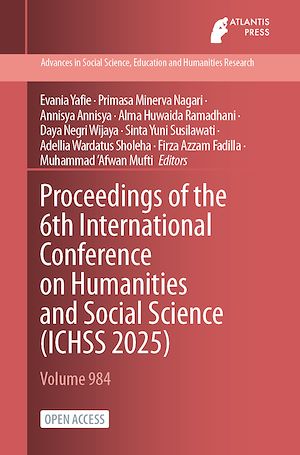 Téléchargez le livre :  Proceedings of the 6th International Conference on Humanities and Social Science (ICHSS 2025)