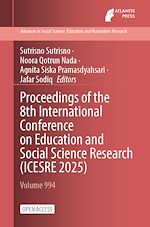 Download this eBook Proceedings of the 8th International Conference on Education and Social Science Research (ICESRE 2025)