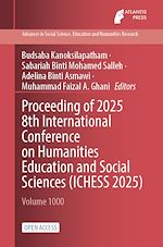 Download this eBook Proceeding of 2025 8th International Conference on Humanities Education and Social Sciences (ICHESS 2025)