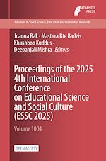Download this eBook Proceedings of the 2025 4th International Conference on Educational Science and Social Culture (ESSC 2025)