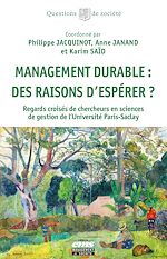 Télécharger le livre :  Management durable : des raisons d'espérer ?