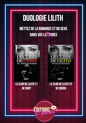 Téléchargez le livre :  Box book O Plaisir : Duologie Lilith