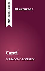 Télécharger le livre :  Canti - Giacomo Leopardi (analisi del libro)