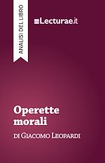 Télécharger le livre :  Operette morali - Giacomo Leopardi (analisi del libro)