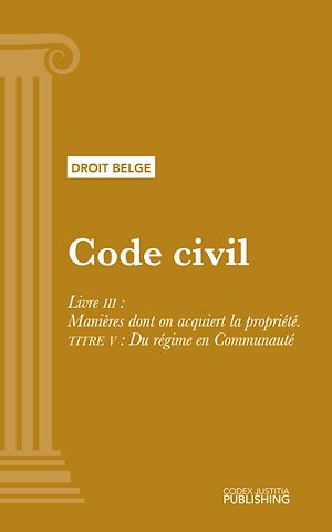 Téléchargez le livre :  Code civil