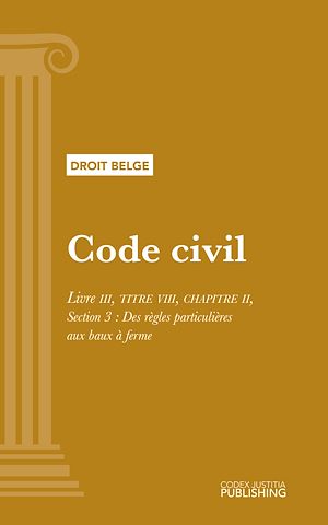 Téléchargez le livre :  Code civil