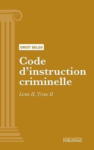 Téléchargez le livre :  Code d'instruction criminelle