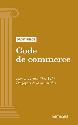 Télécharger le livre :  Code de commerce