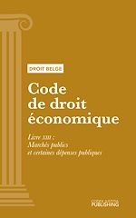 Télécharger le livre :  Code de droit économique