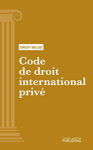 Téléchargez le livre :  Code de droit international privé