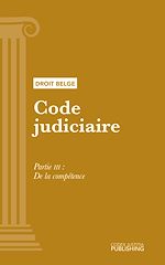 Télécharger le livre :  Code judiciaire