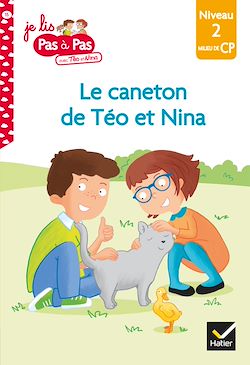 Télécharger le livre :  Téo et Nina CP Niveau 2 - Le caneton de Téo et Nina