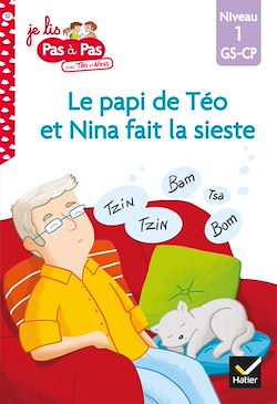 Télécharger le livre :  Téo et Nina GS-CP Niveau 1 - Le papi de Téo et Nina fait la sieste