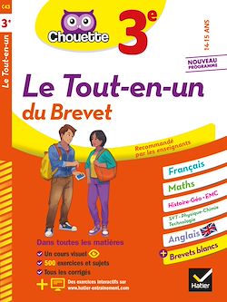 Télécharger le livre :  Chouette - Le Tout-en-un du brevet 3e