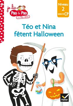 Télécharger le livre :  Téo et Nina Milieu de CP niveau 2 - Téo et Nina fêtent Halloween