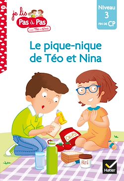 Télécharger le livre :  Téo et Nina Fin de CP niveau 3 - Le pique-nique de Téo et Nina