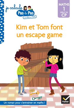 Télécharger le livre :  Kim et Tom Début de CP niveau 1 - Kim et Tom font un escape game