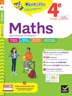 Télécharger le livre :  Chouette - Maths 4e