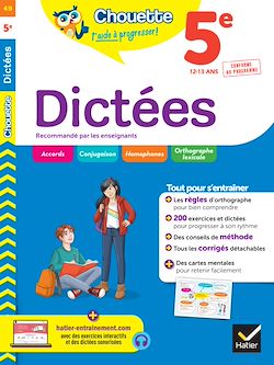 Télécharger le livre :  Chouette - Dictées 5e