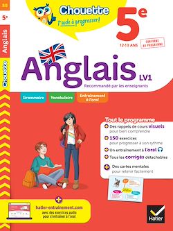 Télécharger le livre :  Chouette - Anglais 5e - LV1 (A1+, A2)