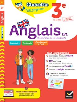 Télécharger le livre :  Chouette - Anglais 3e  - LV1 (A2+, B1)