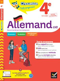Télécharger le livre :  Chouette - Allemand 4e - LV2 (A1+, A2)