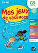 Télécharger le livre :  Mes jeux de vacances - Cahier de vacances 2025 de la GS vers le CP