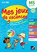 Télécharger le livre :  Mes jeux de vacances - Cahier de vacances 2025 de la MS vers la GS
