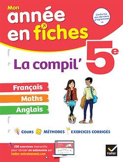Télécharger le livre :  La Compil' 5e  : français, maths et anglais