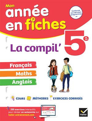 Téléchargez le livre :  La Compil' 5e  : français, maths et anglais
