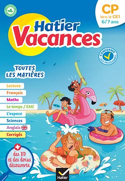 Télécharger le livre :  Hatier vacances - Cahier de vacances 2025 du CP vers le CE1 6/7 ans