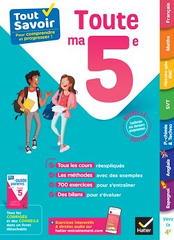 Télécharger le livre :  Tout savoir 5e - Tout en un