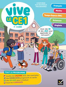 Télécharger le livre :  Vive le CE1 - 7 / 8  ans
