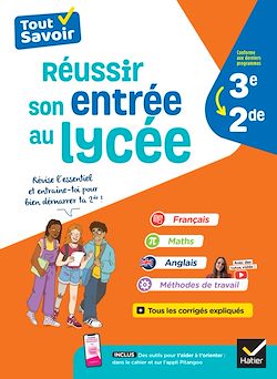 Télécharger le livre :  Réussir son entrée au lycée 3e - 2de